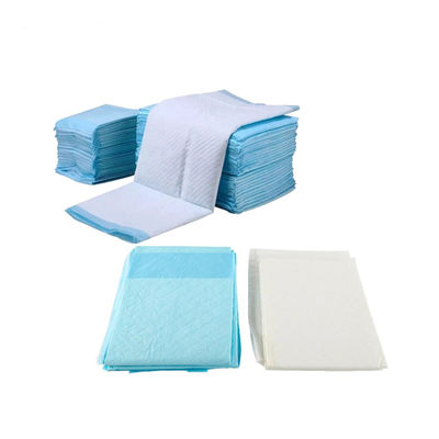 Blue SAP 700ml Hospital Grade Bed Pads Untuk Inkontinensia Sekali Pakai