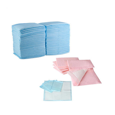 Blue SAP 700ml Hospital Grade Bed Pads Untuk Inkontinensia Sekali Pakai