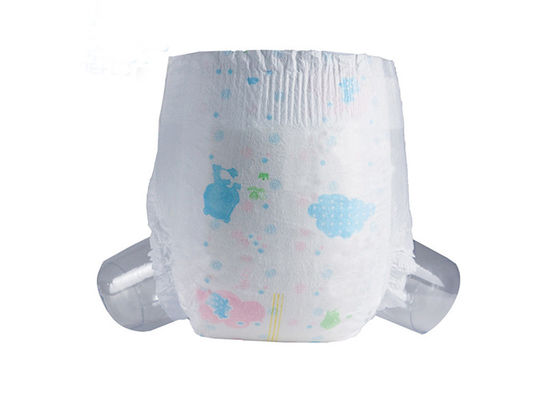Popok Bayi Lembut ADL Biru Dengan Pinggang Elastis Embossed Topsheet