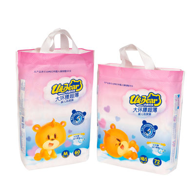 Popok Bayi Baru Lahir Bernapas Lembut Sekali Pakai Sertifikat SGS 950ml