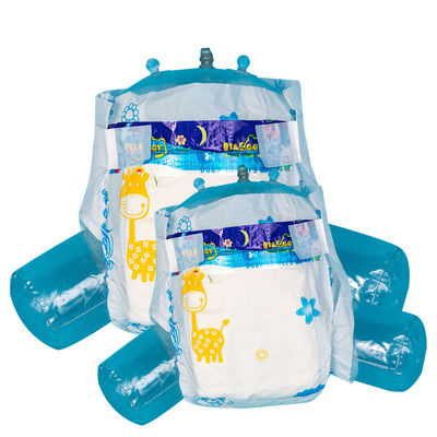 PP Velcro Tape Popok Bayi Baru Lahir Sekali Pakai 1100ml Penyerapan