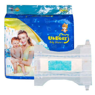 Japan SAP Newborn Baby Nappies Non Woven Fabric Elastis Pinggang