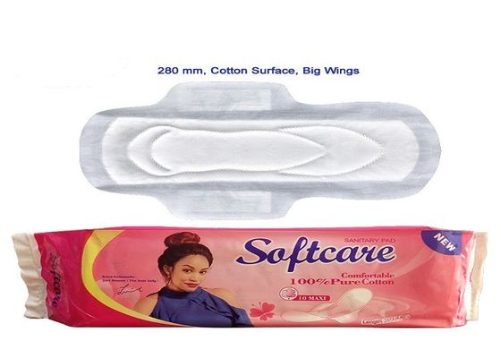 Bantalan Sanitasi Sekali Pakai Ramah Lingkungan Non Woven Lembut 1mm Permukaan Kapas Tebalmm