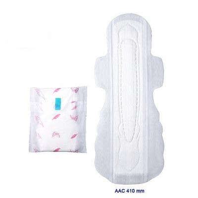 Breathable PE Film 100 Cotton Sanitary Pads 280mm Ultra Tipis Sanitary Napkin