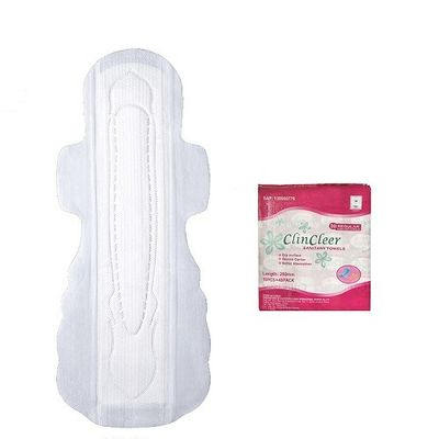 Serbet Sanitary Kapas Bersayap Sehari Digunakan 240mm Ultra Tipis Dengan Leakguard