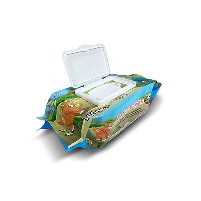Non Woven 200*150mm Tisu Basah Ramah Lingkungan Murni Pelembab Tanpa Pengawet