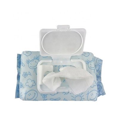 PH Weakly Acidic Bamboo Baby Wet Wipes Bebas Klorin Tanpa Pengawet