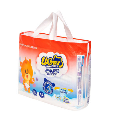 Popok Sekali Pakai Ramah Lingkungan Biru ADL Klorin Gratis Untuk Bayi Baru Lahir