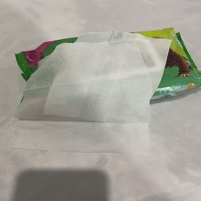Kain Berikat Termal Tisu Tisu Bayi 60gsm Bebas Alkohol Vitamin E