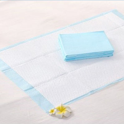 Underpads Tempat Tidur Sekali Pakai Penyerapan Permukaan Kering 80 * 160cm Mesh Cover