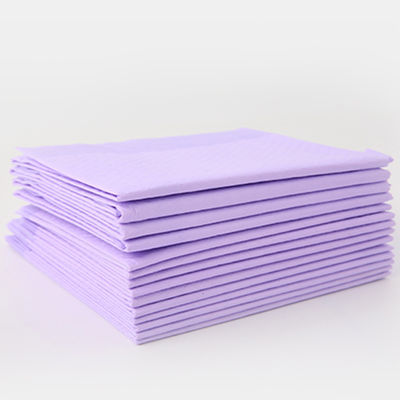 Underpads Tempat Tidur Sekali Pakai Penyerapan Permukaan Kering 80 * 160cm Mesh Cover