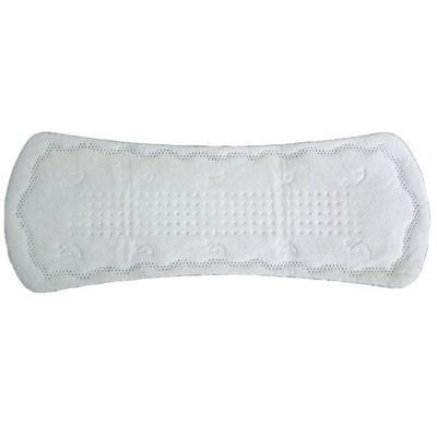 SGS Anti Bocor Katun Murni Panty Liners 190mm Non Woven Sanitary Pads No Wings