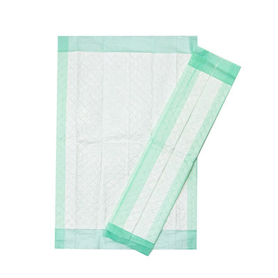 PE Backsheet 60*90cm Underpads Tempat Tidur Sekali Pakai Warna Biru SAP Jepang