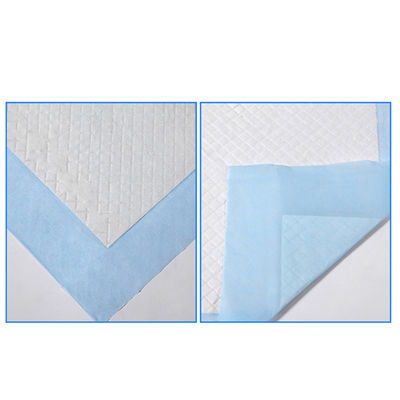 750ml Penyerapan Berat Tempat Tidur Sekali Pakai Bantalan Tempat Tidur Rumah Sakit Fluff Pulp