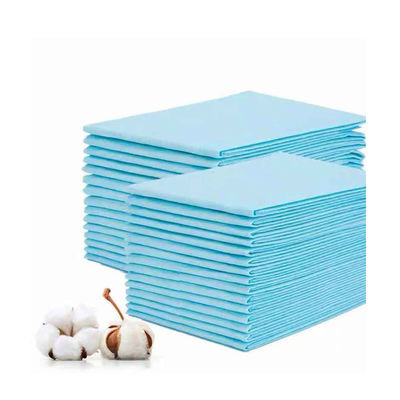 Ultra Soft Topsheet Disposable Hospital Bed Pads Lapisan Film SAP PE
