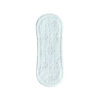 OEM 155mm Wingless Organic Cotton Panty Liners Untuk Kebocoran Urine