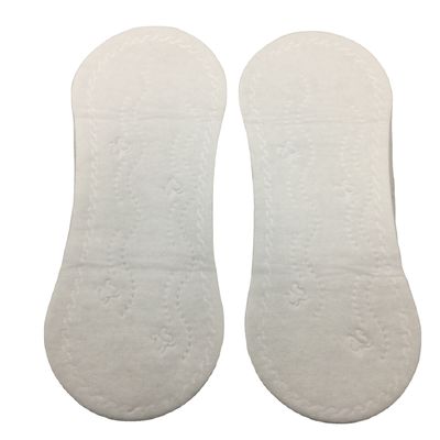 Super Absorbent 155mm Natural Panty Liners PE Anti Bocor Bawah