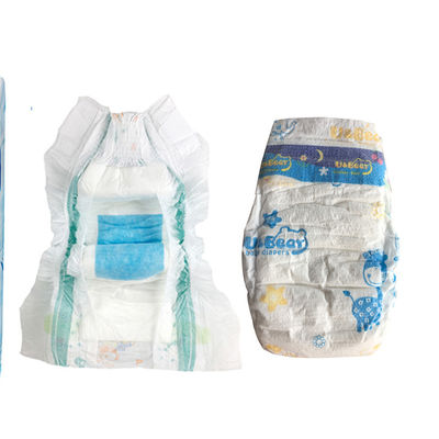 Sumitomo SAP Nonwoven Melebarkan Pelukan Pinggang Elastis Popok Bayi Lembut