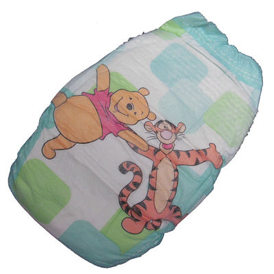 Pencegahan Kebocoran 3D Ultra Tipis Sekali Pakai Popok Bayi Non Woven Lembut