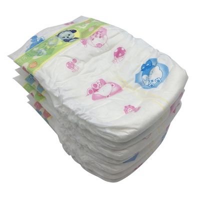 Pencegahan Kebocoran 3D Ultra Tipis Sekali Pakai Popok Bayi Non Woven Lembut