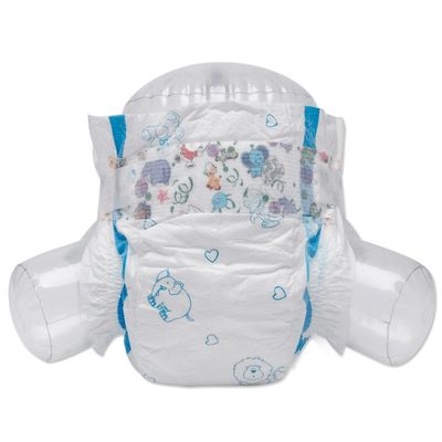 Popok Perlindungan Kebocoran Nonwoven FDA Dicetak Warna Untuk Bayi Bayi