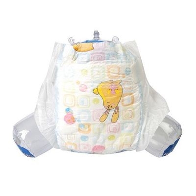 Pencegahan Kebocoran 3D Popok Bayi Baru Lahir Dengan Topsheet Nonwoven