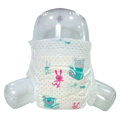 Pencegahan Kebocoran 3D Popok Bayi Bernapas Lembut Dengan Topsheet Nonwoven Hidrofilik