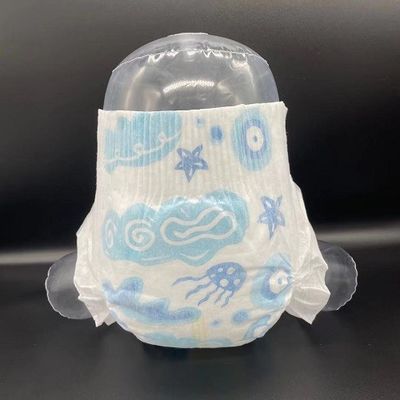 Popok Kulit Sensitif ADL Hypoallergenic Velcro Tape Biru