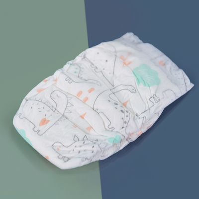 Non Woven Topsheet Fluff Pulp Bayi Popok Lembut Celana Perlindungan Kebocoran 3D