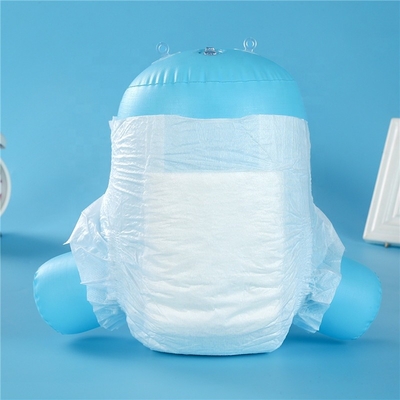 Dicetak Non Woven Topsheet Fluff Pulp Popok Bayi Sekali Pakai Perlindungan Kebocoran 3D