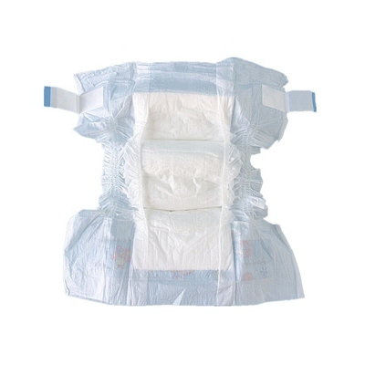 Popok Bayi Baru Lahir Berwarna Dicetak Fluff Pulp Non Woven