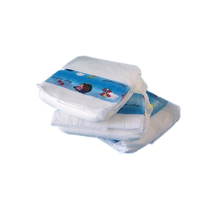 Kain Tenun Nonwoven Polos Popok Bayi Sekali Pakai Dengan Saluran Pencegahan Kebocoran 3D
