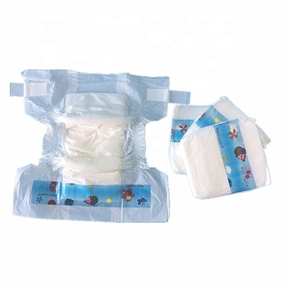 Kain Tenun Nonwoven Polos Popok Bayi Sekali Pakai Dengan Saluran Pencegahan Kebocoran 3D