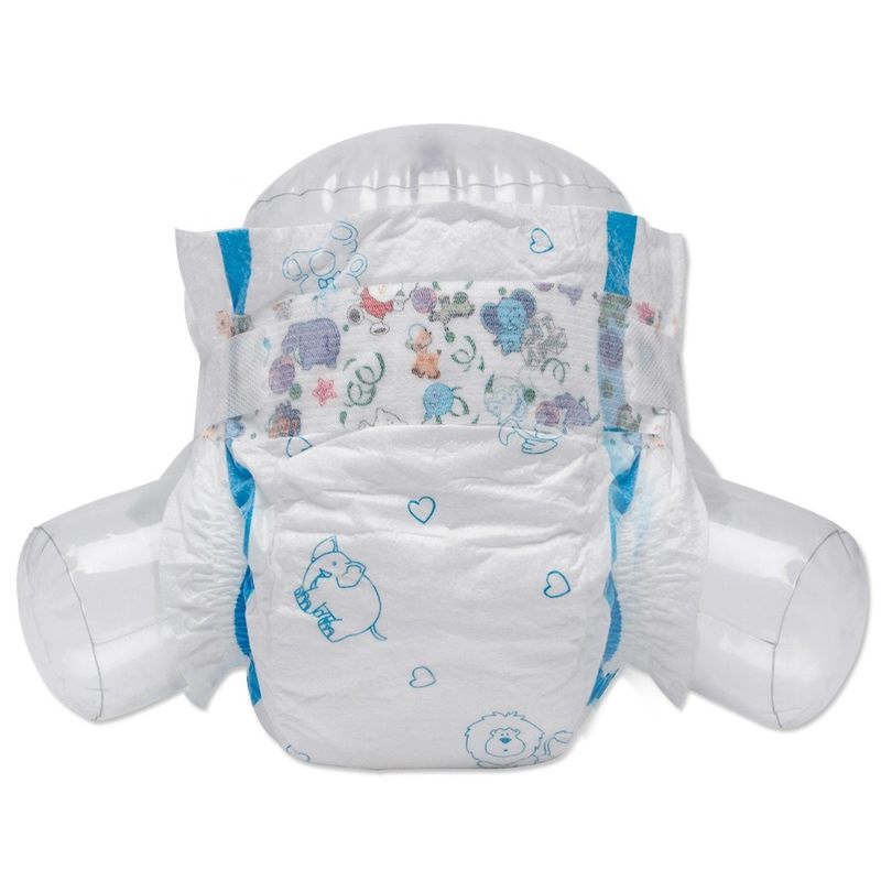 Popok Perlindungan Kebocoran Nonwoven FDA Dicetak Warna Untuk Bayi Bayi
